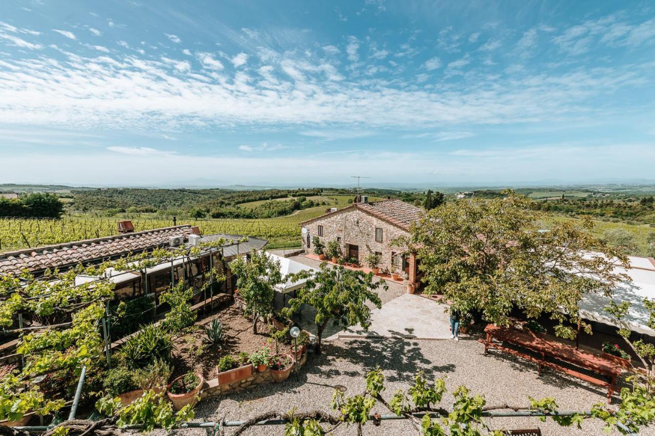 Villa Di Sotto Castelnuovo Berardenga Buitenkant foto
