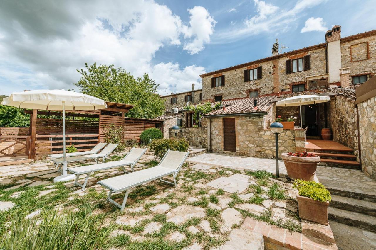 Villa Di Sotto Castelnuovo Berardenga Buitenkant foto